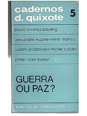 Guerra ou paz