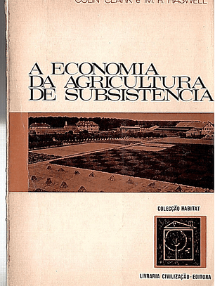 A economia da agricultura de subsistência
