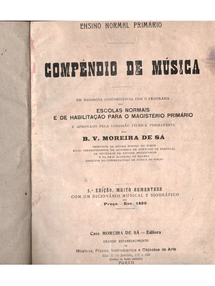 Compêndio de música