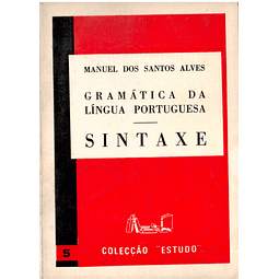 Gramática da língua portuguesa sintaxe