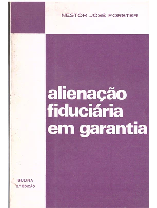 Alienação fiduciária em garantia