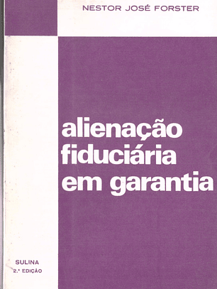 Alienação fiduciária em garantia