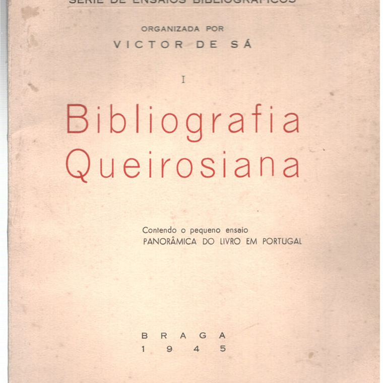 Bibliografia queirosiana 1