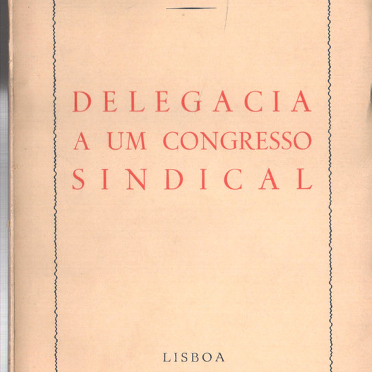 Delegacia a um Congresso sindical 1