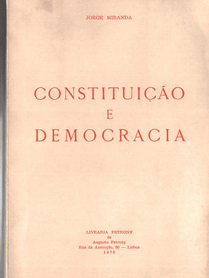 Constituição e democracia