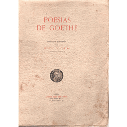 Poesias de Goethe