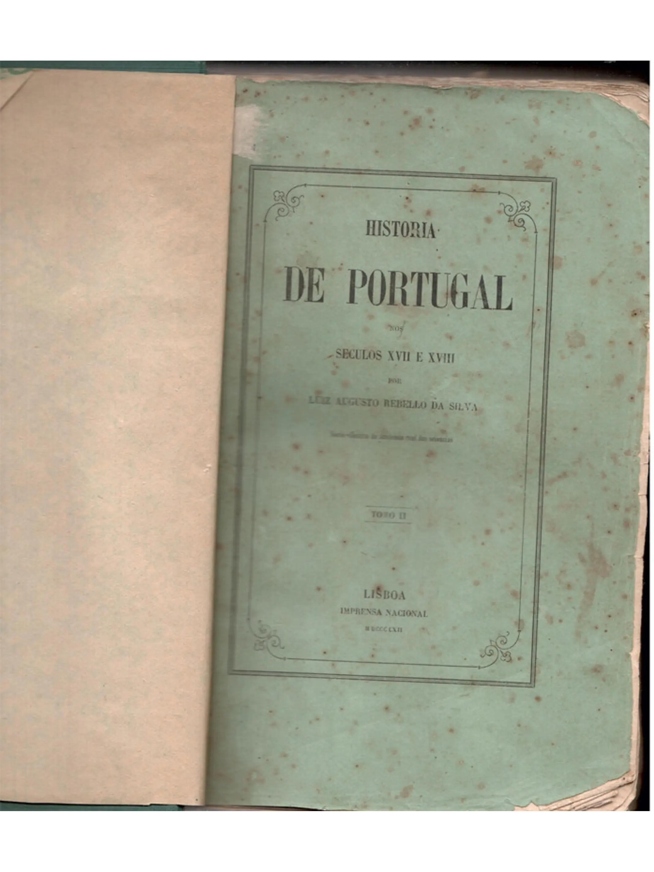 História de Portugal nos séculos 17 e 18 volume 2 2