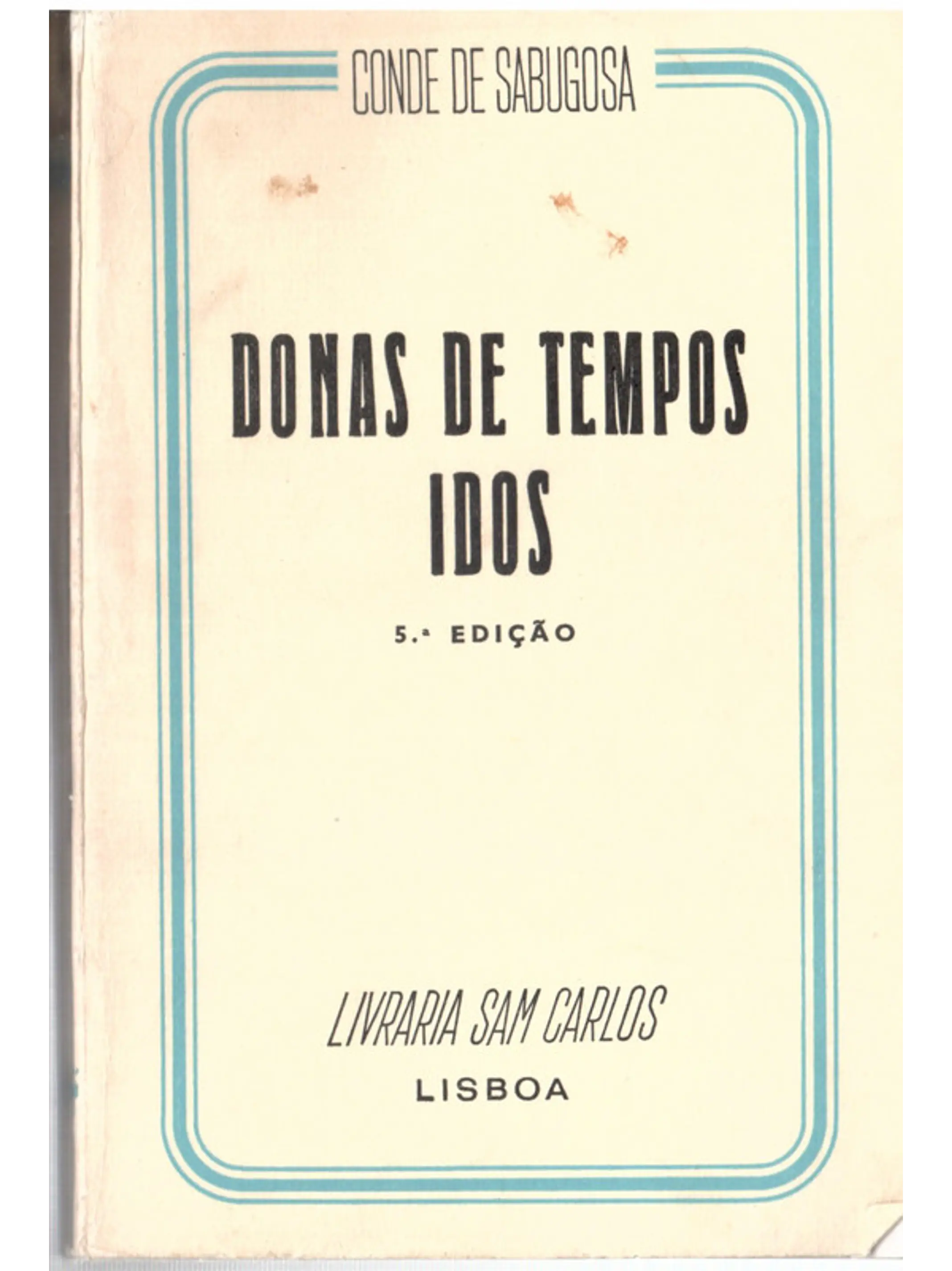 Donas de tempos idos 1