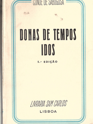 Donas de tempos idos