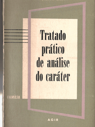Tratado prático de análise do caráter