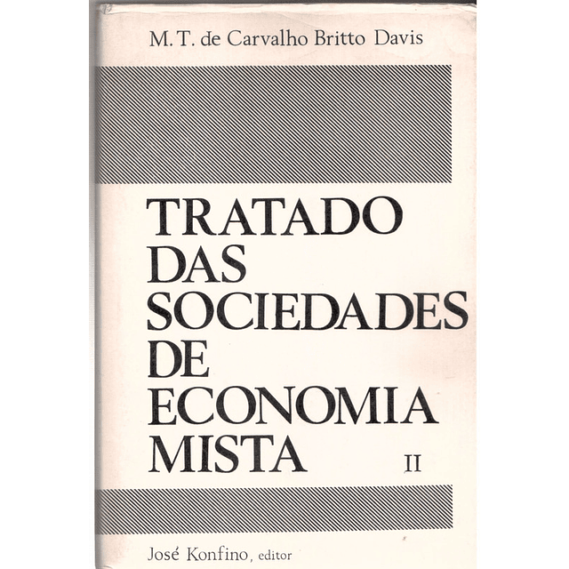 Tratado das sociedades de economia mista