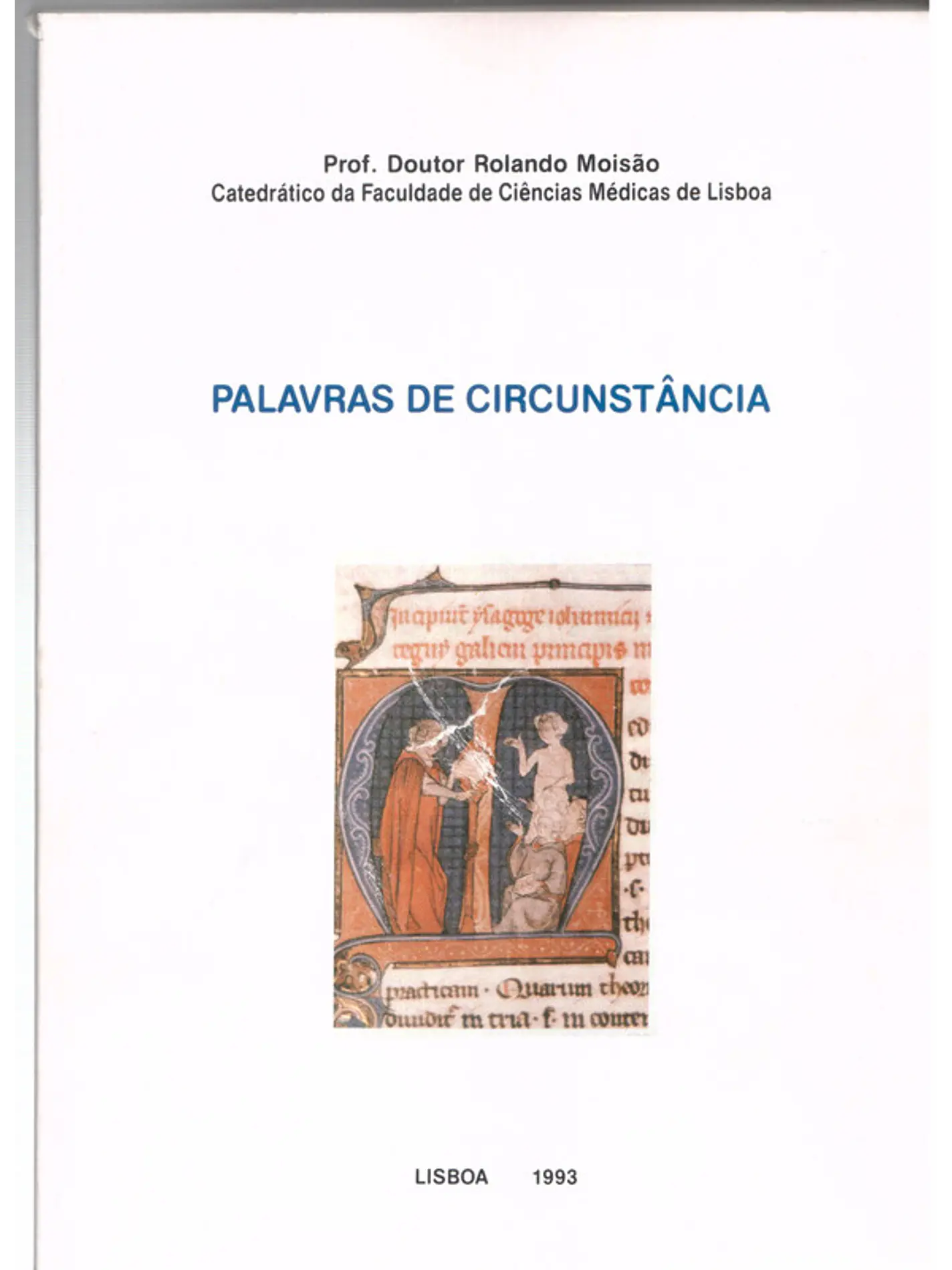 Palavras de circunstância 1