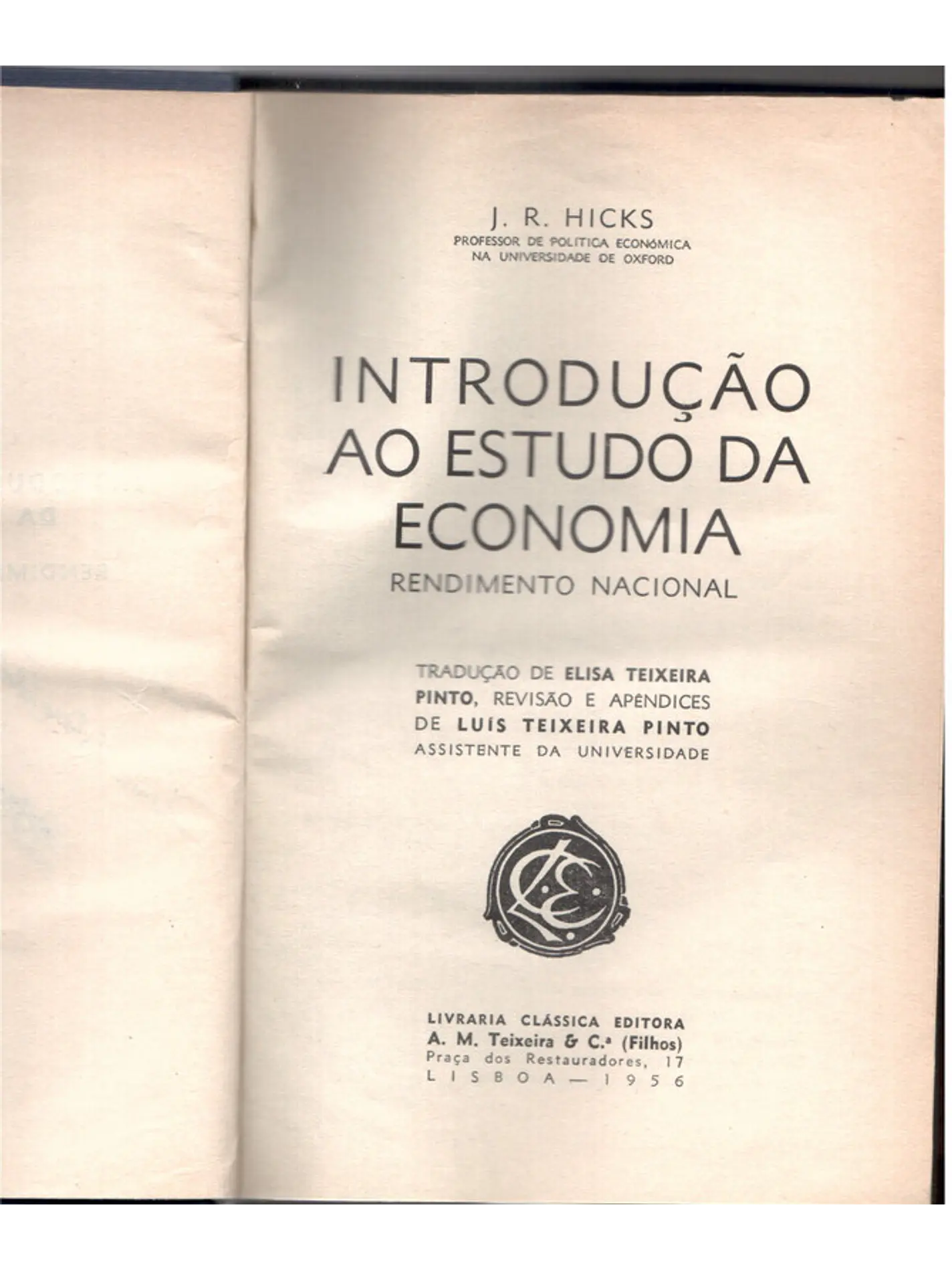 Introdução ao estudo da economia 1