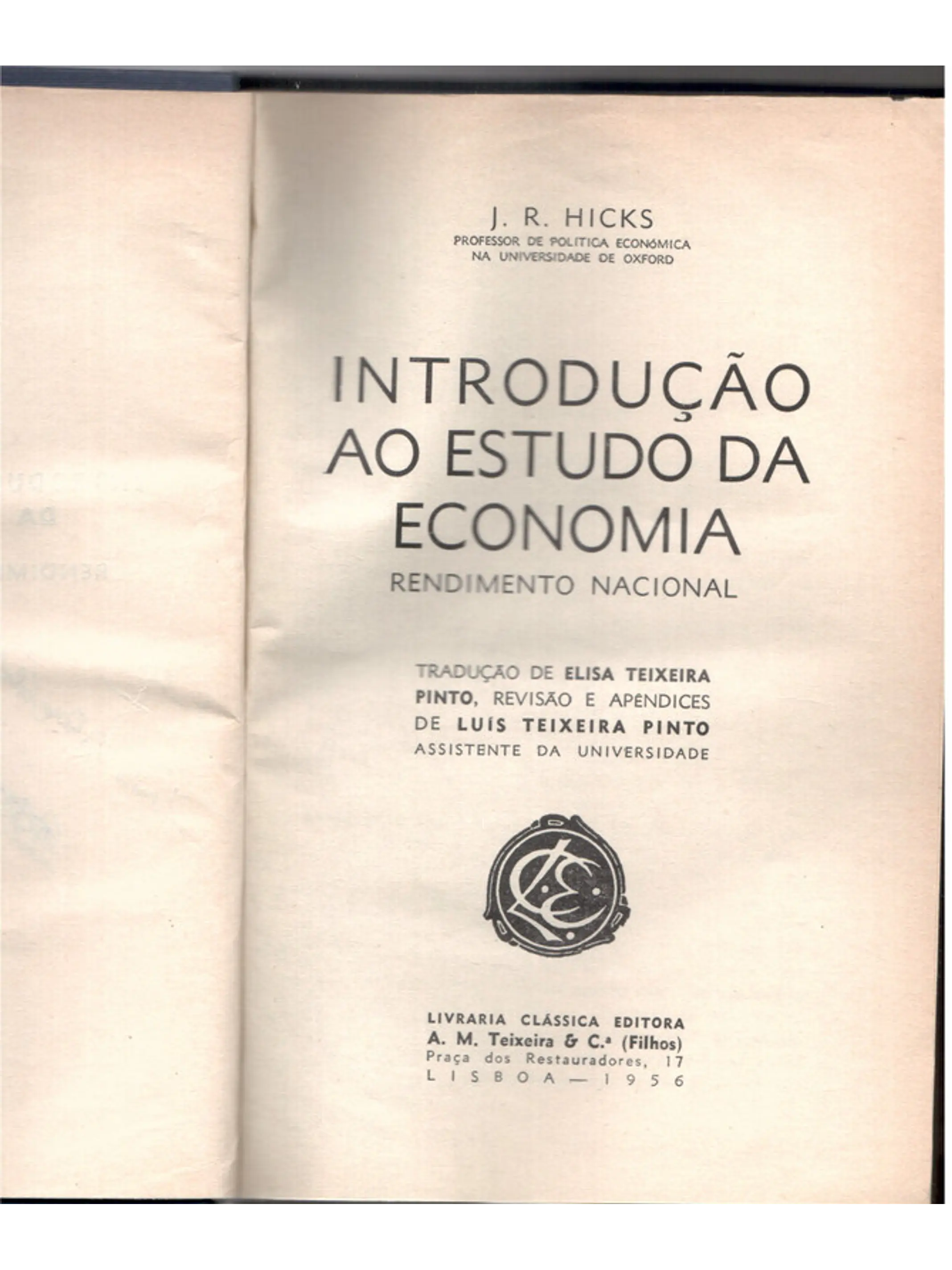 Introdução ao estudo da economia 1