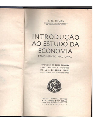 Introdução ao estudo da economia