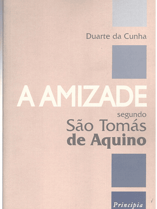 A amizade segundo são Tomás de Aquino