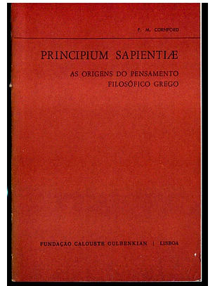 Principium Sapientiae, As origens do pensamento filosófico grego