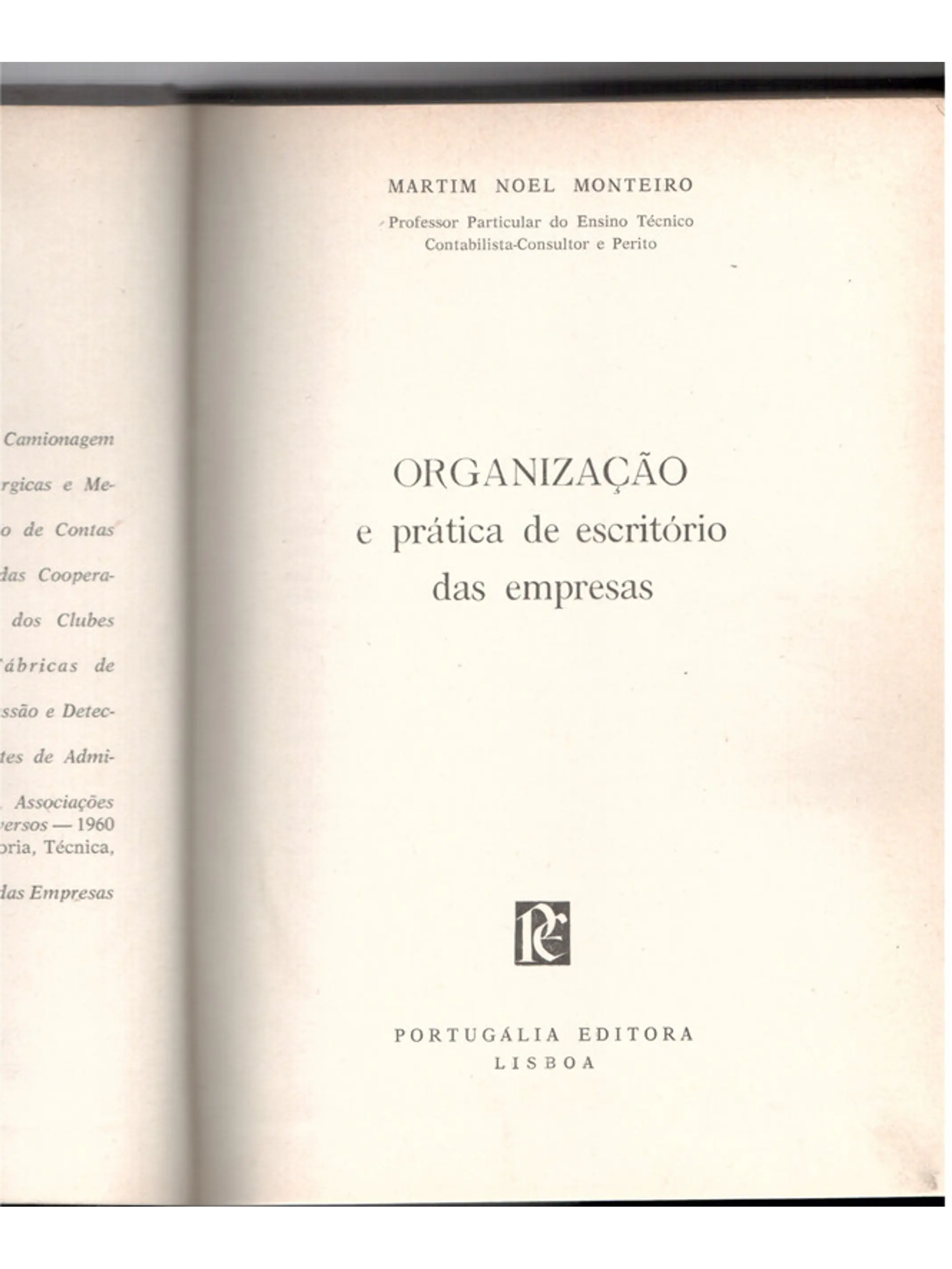 Organização e prática de escritório das empresas 1