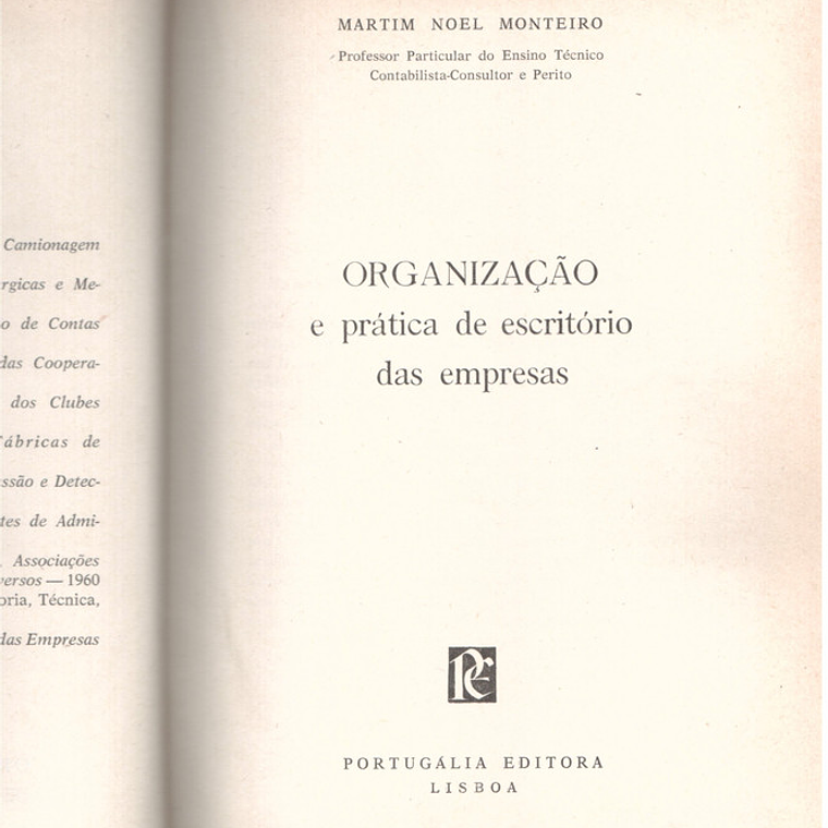Organização e prática de escritório das empresas 1