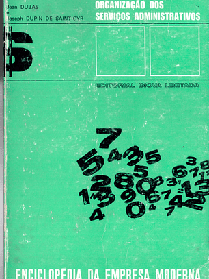 Organização dos serviços administrativos