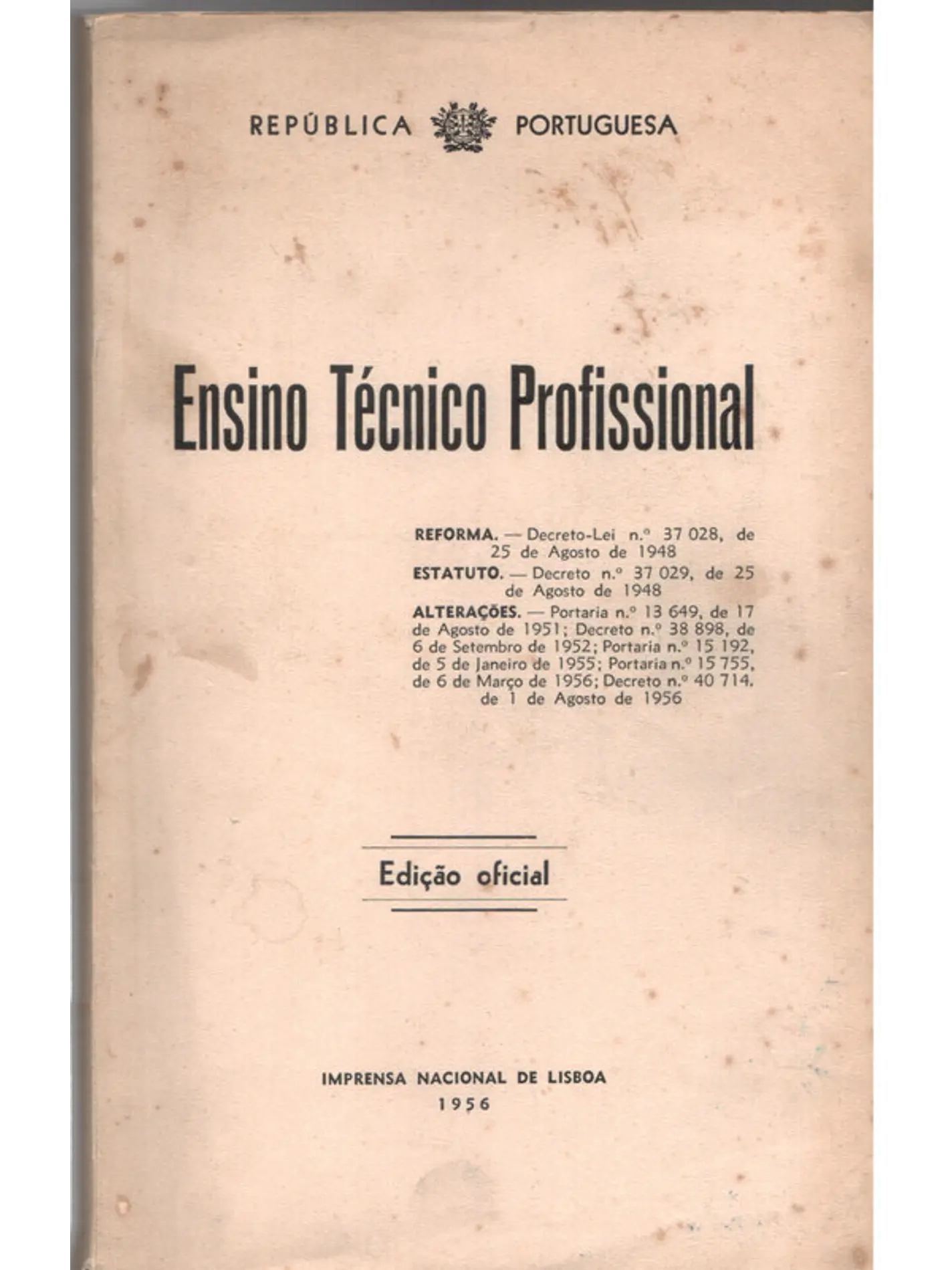 Ensino técnico profissional 1