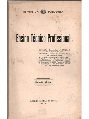 Ensino técnico profissional