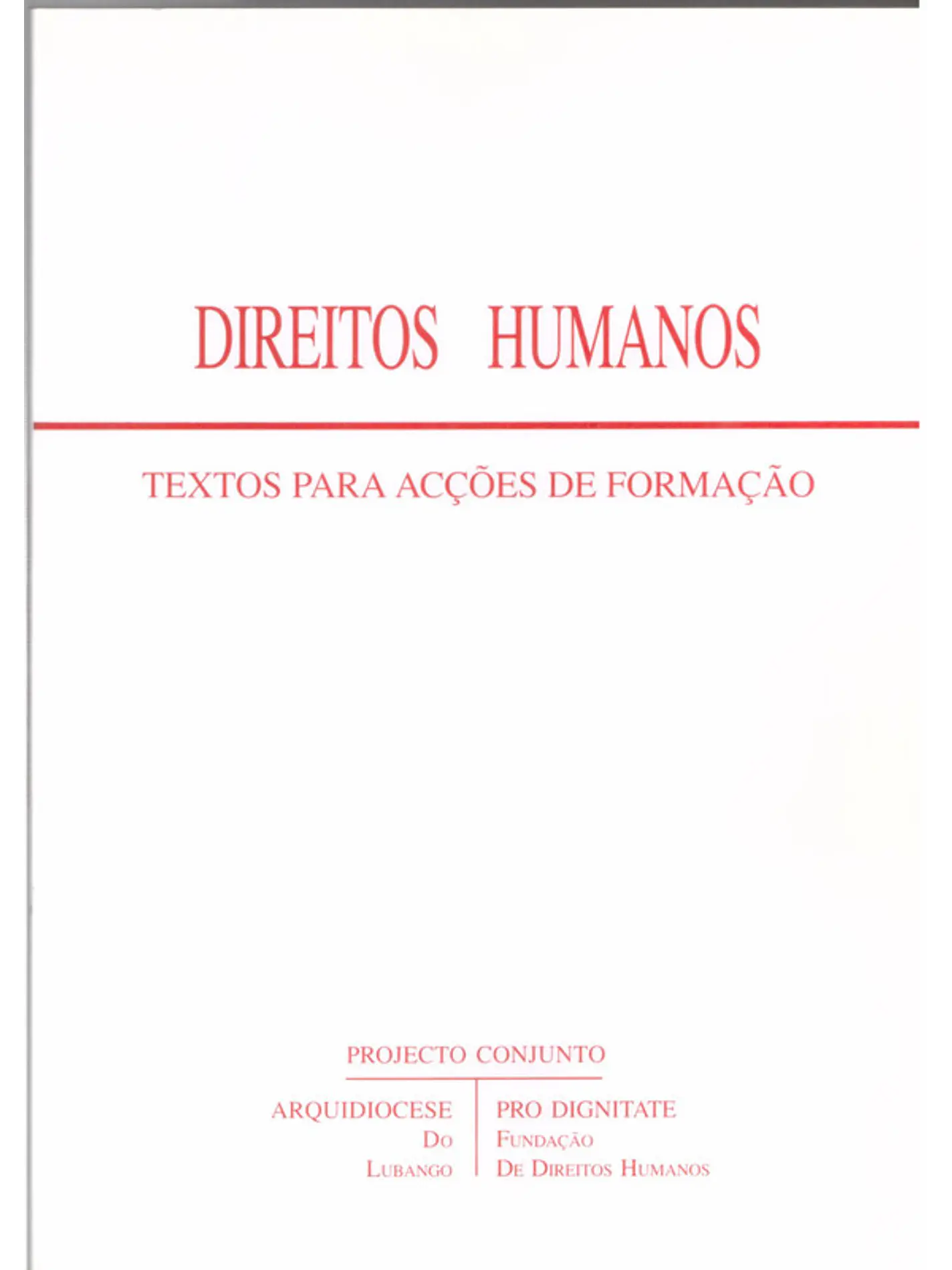 Direitos humanos textos para ações de formação 1