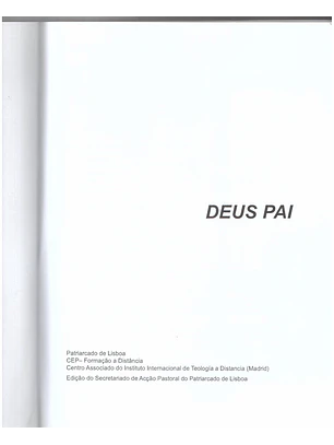 Deus Pai, Patriarcado de Lisboa