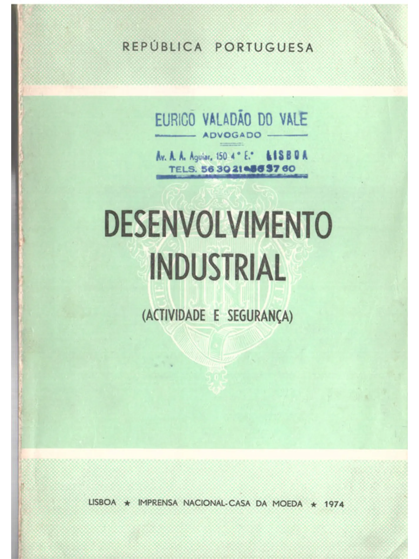 Desenvolvimento industrial - atividade e segurança 1