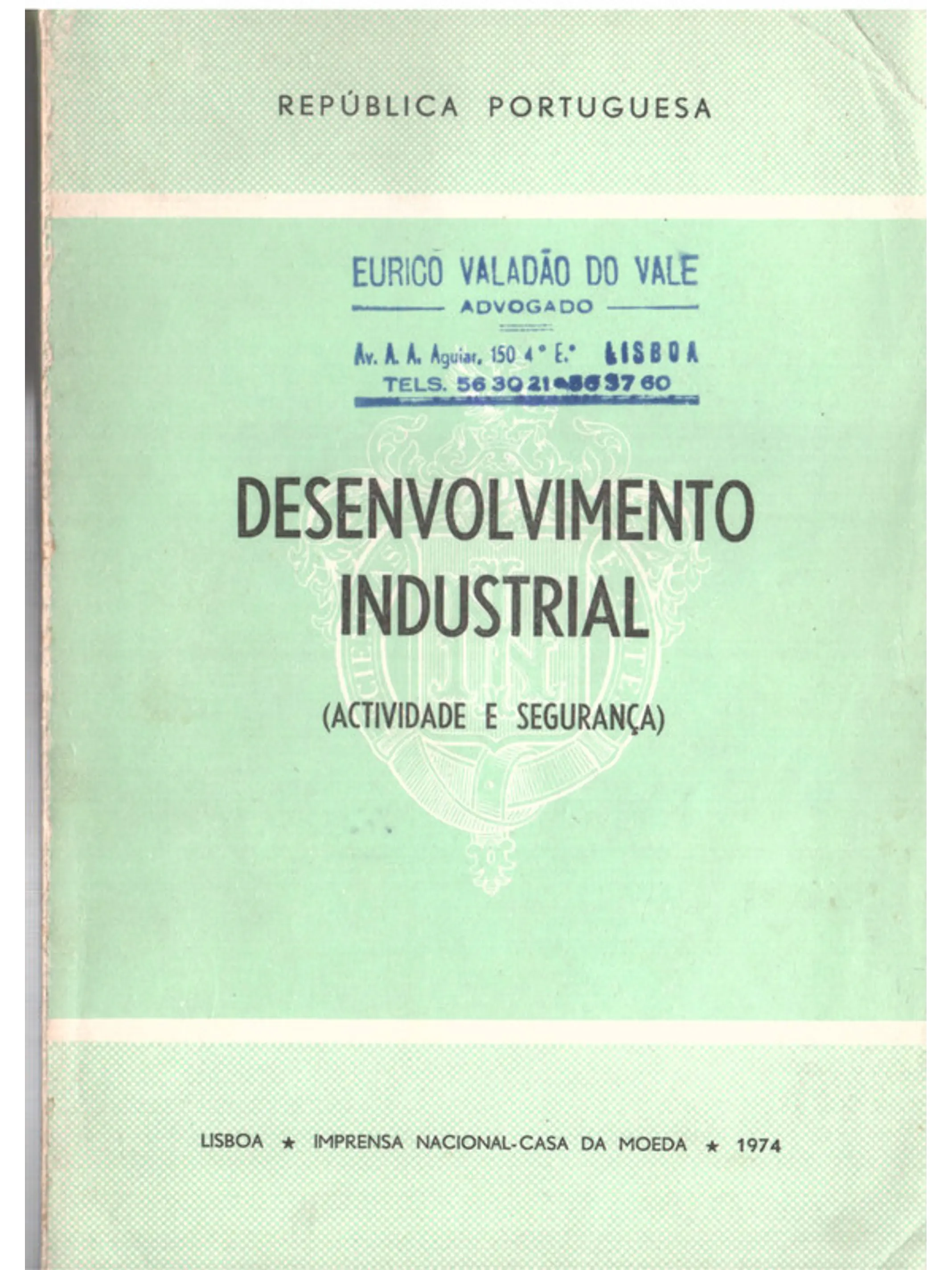 Desenvolvimento industrial - atividade e segurança 1
