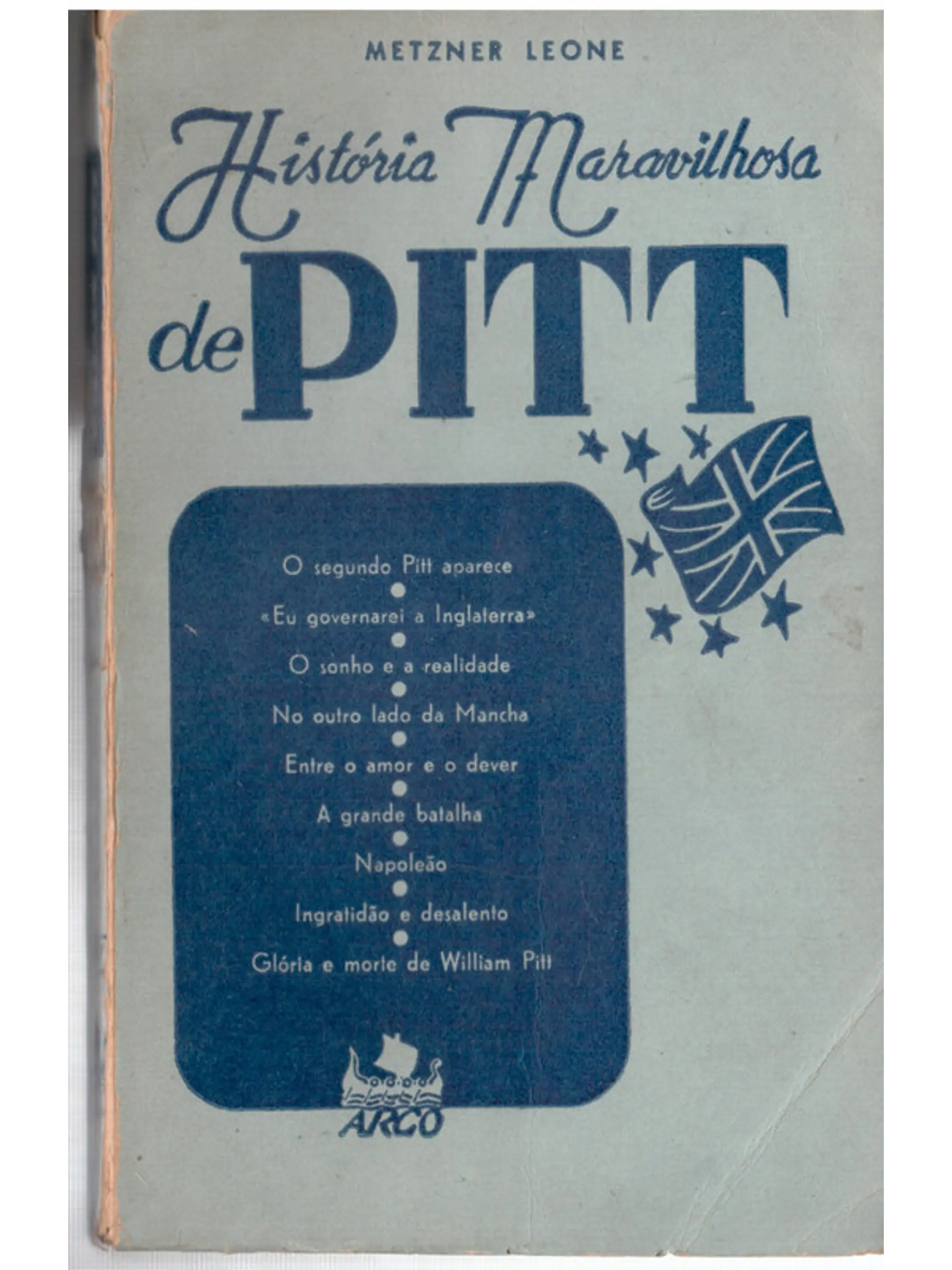História maravilhosa de Pitt 1