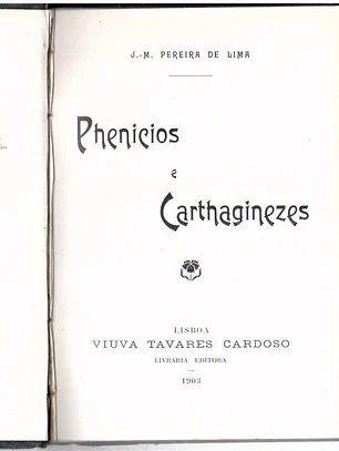 Fenícios e cartagineses (Phenicios)