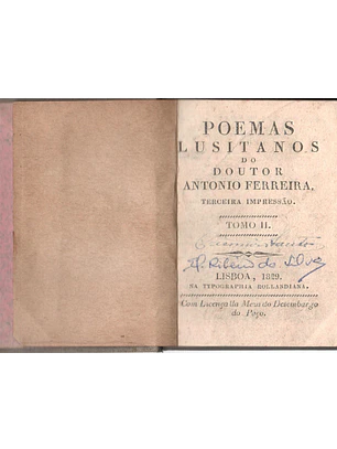 Poemas lusitanos - volume 2