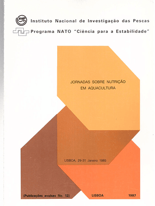 Jornadas sobre nutrição em aquacultura - Publicação número 12
