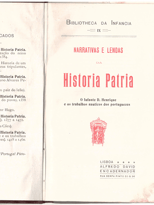 Narrativas e lendas da história pátria