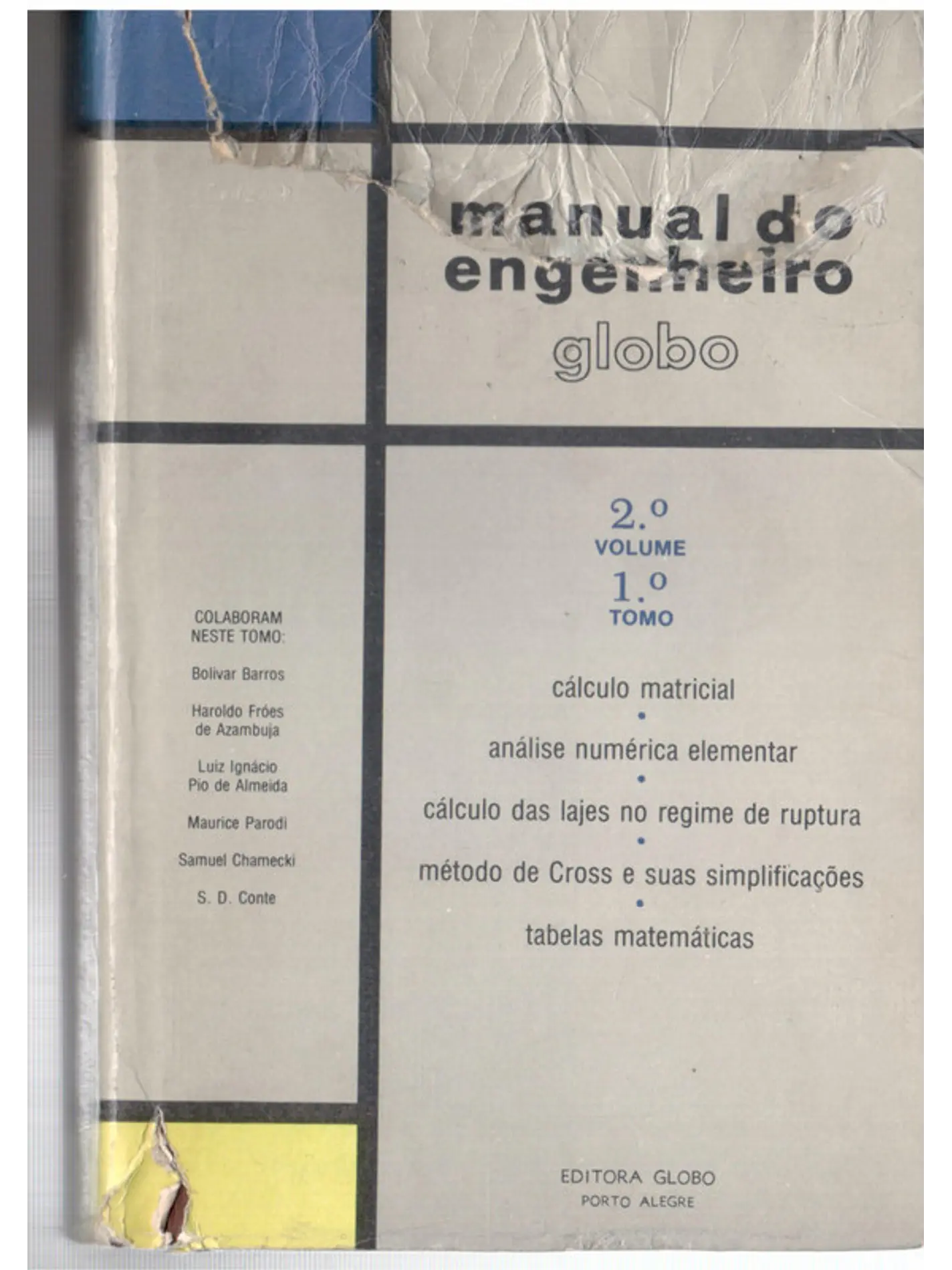 Manual do engenheiro - Segundo volume - TOMO primeiro 1