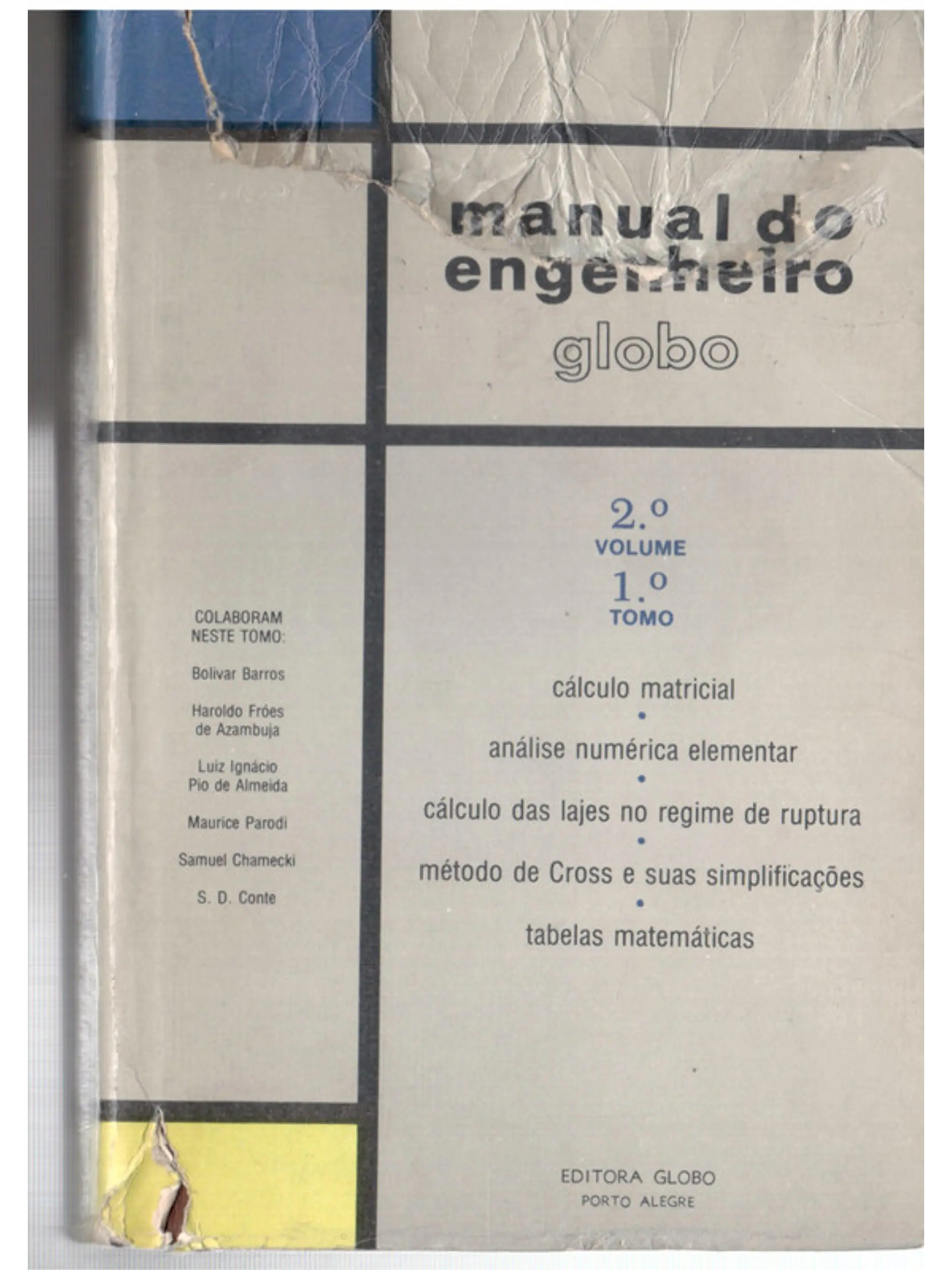 Manual do engenheiro - Segundo volume - TOMO primeiro 1