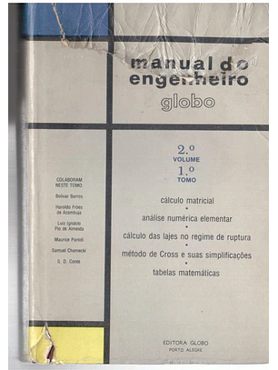 Manual do engenheiro - Segundo volume - TOMO primeiro
