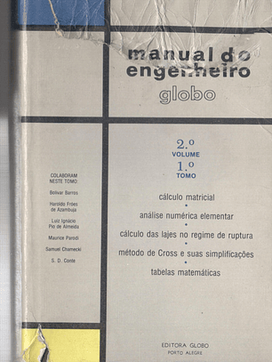 Manual do engenheiro - volume primeiro