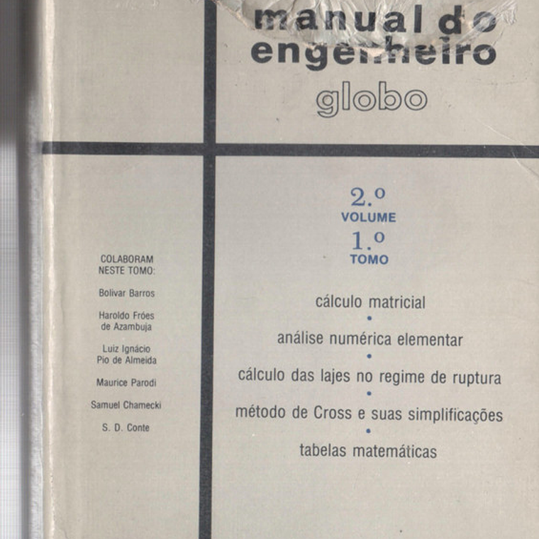 Manual do engenheiro - volume primeiro 1