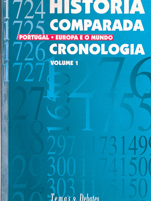 História comparada cronologia, volume um