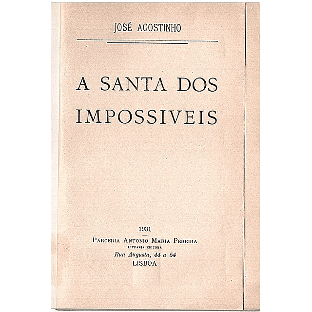 A santa dos impossiveis