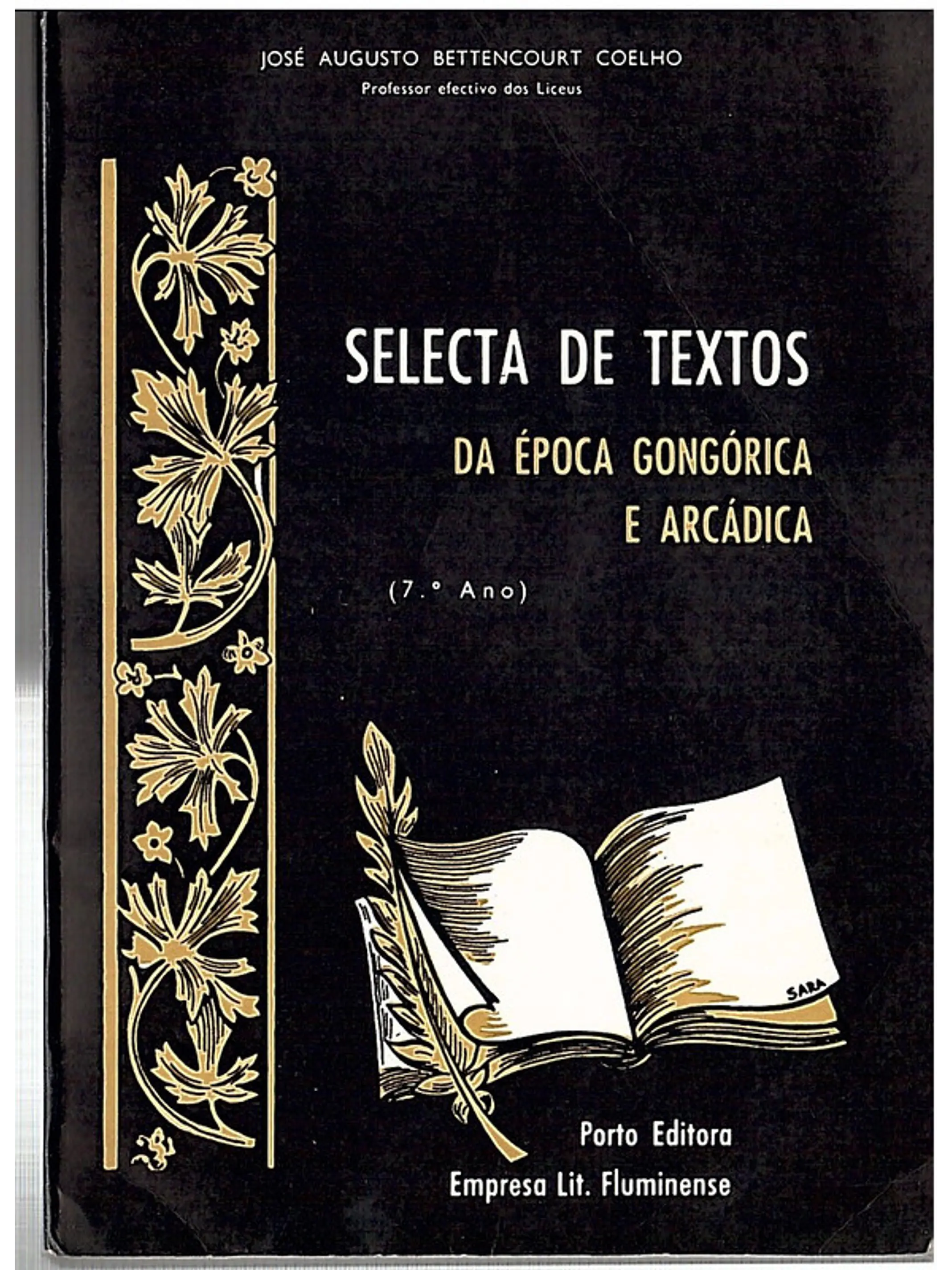 Selecta de textos da época gongórica e arcádica 1