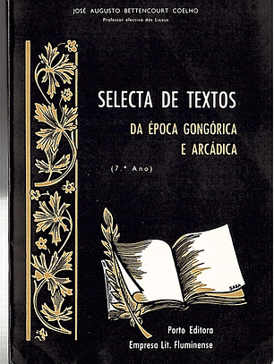 Selecta de textos da época gongórica e arcádica