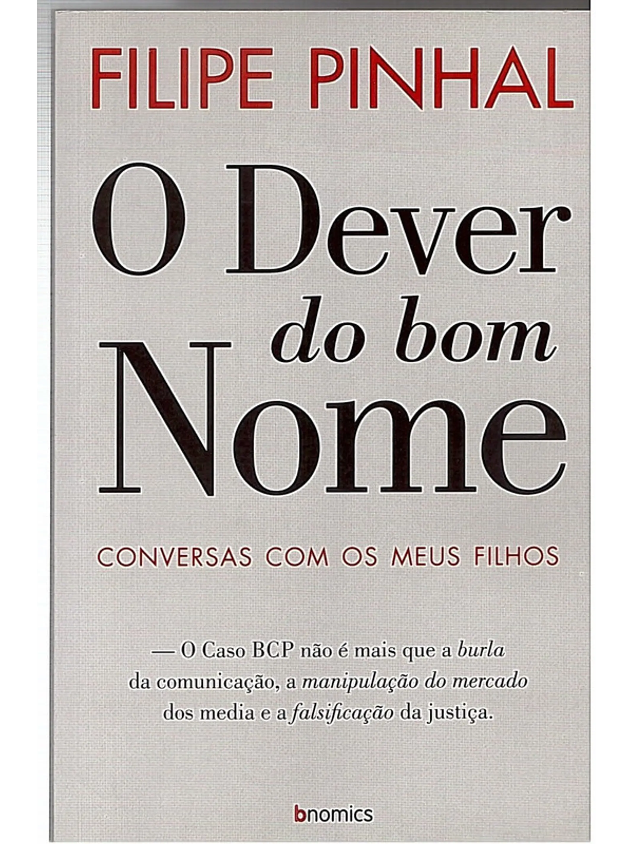 O dever do bom nome 1