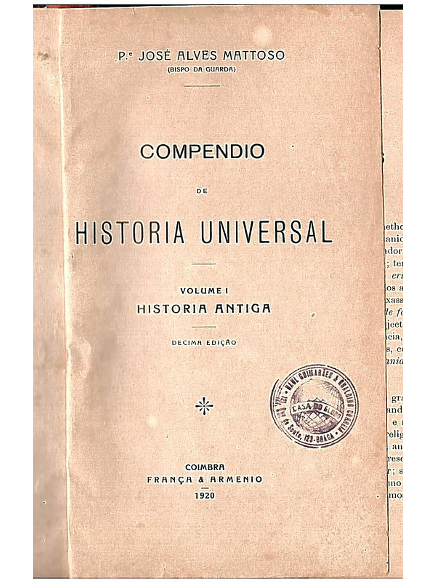 Compêndio de história universal 1