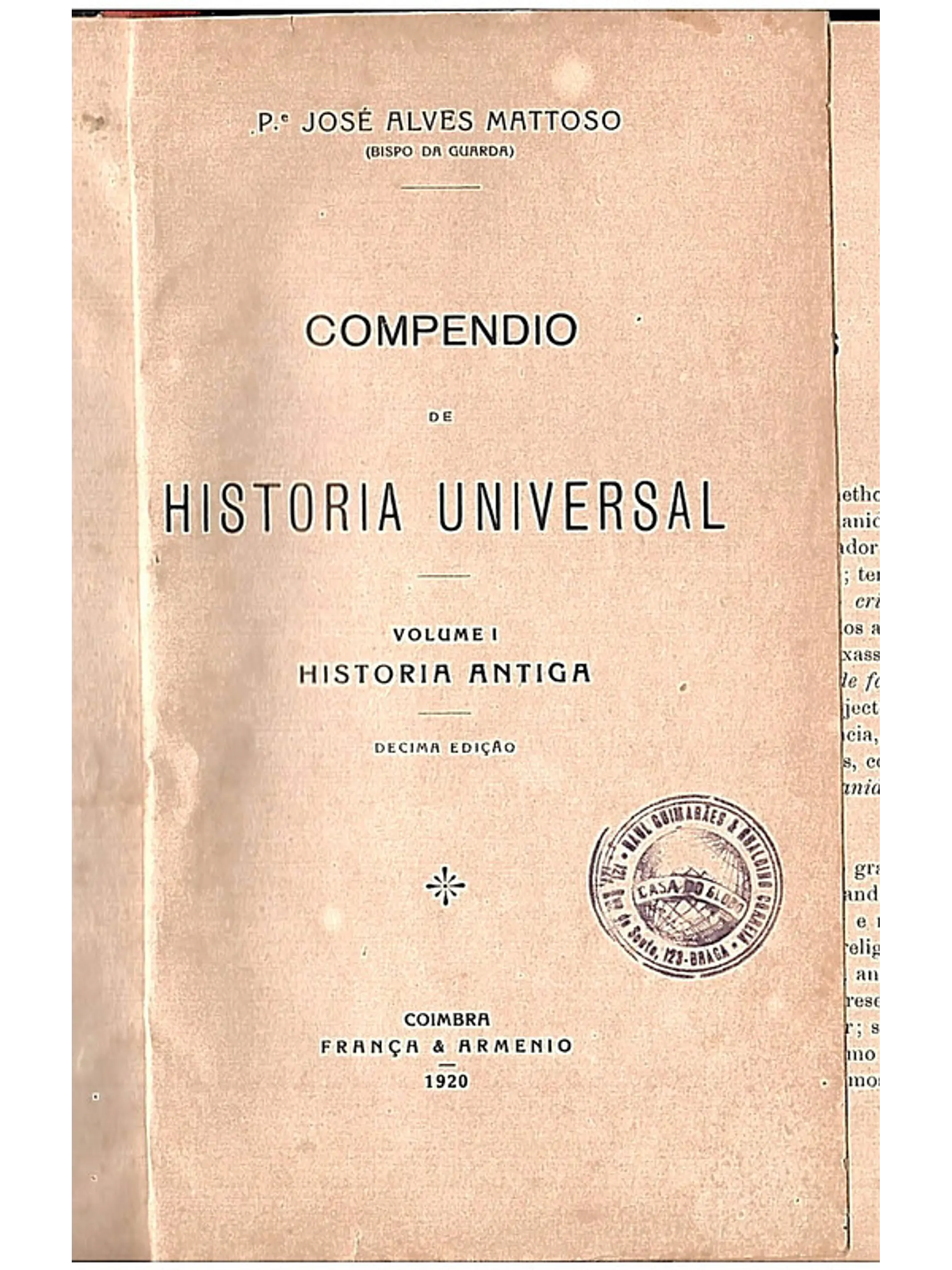 Compêndio de história universal 1