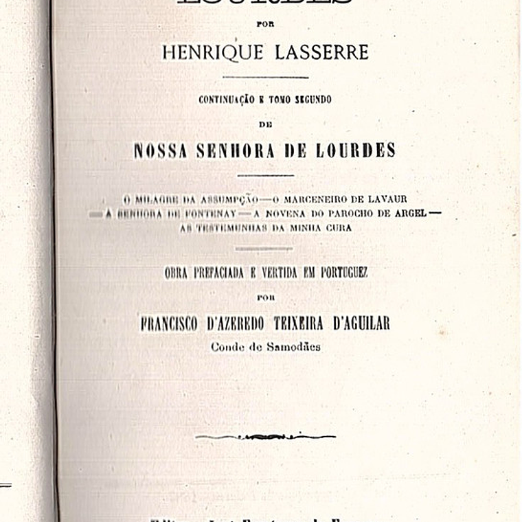 Os episodios miraculosos de Lourdes 1