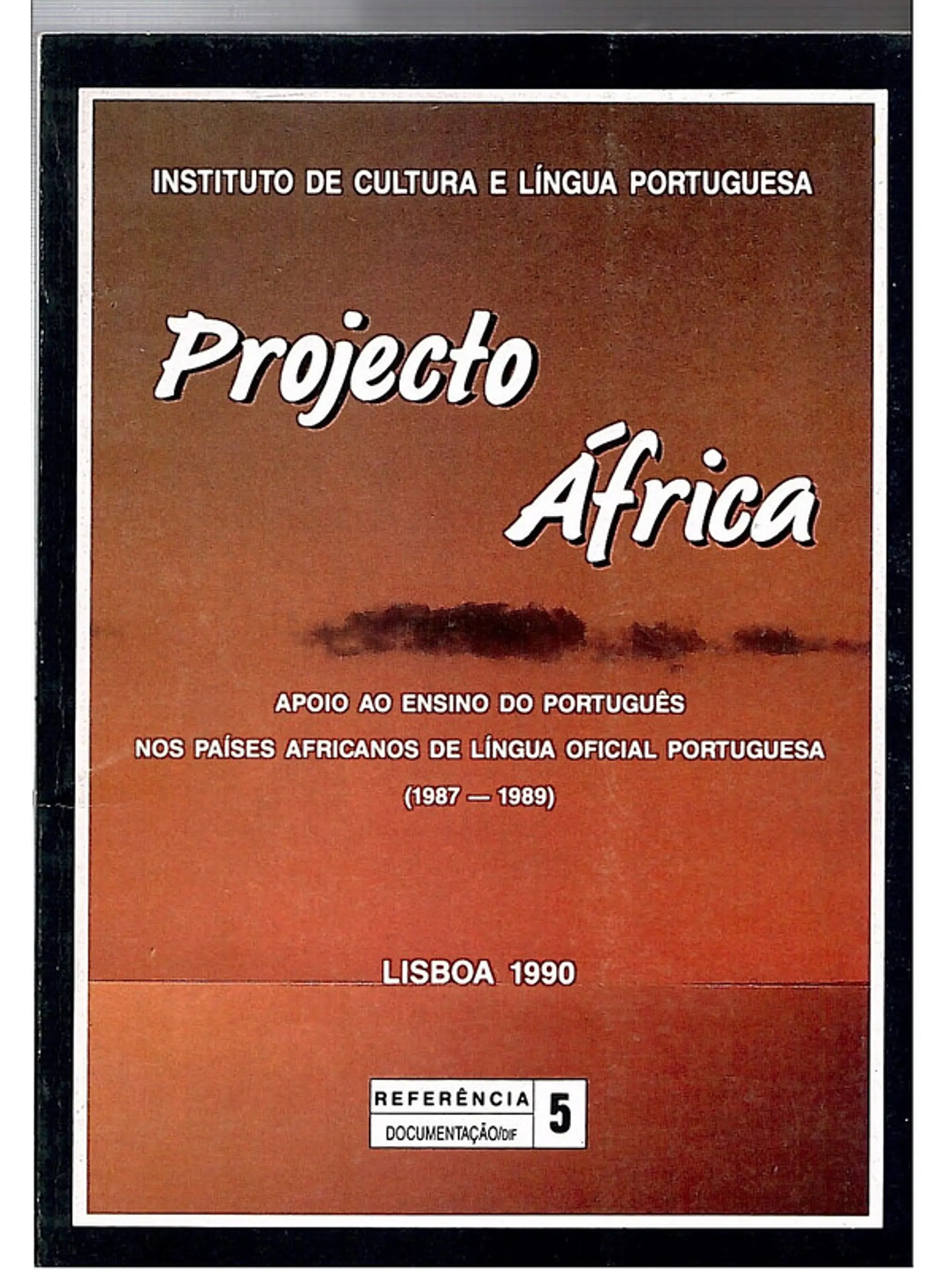 Projecto áfrica apoio ao ensino do português (1987-1989) 1