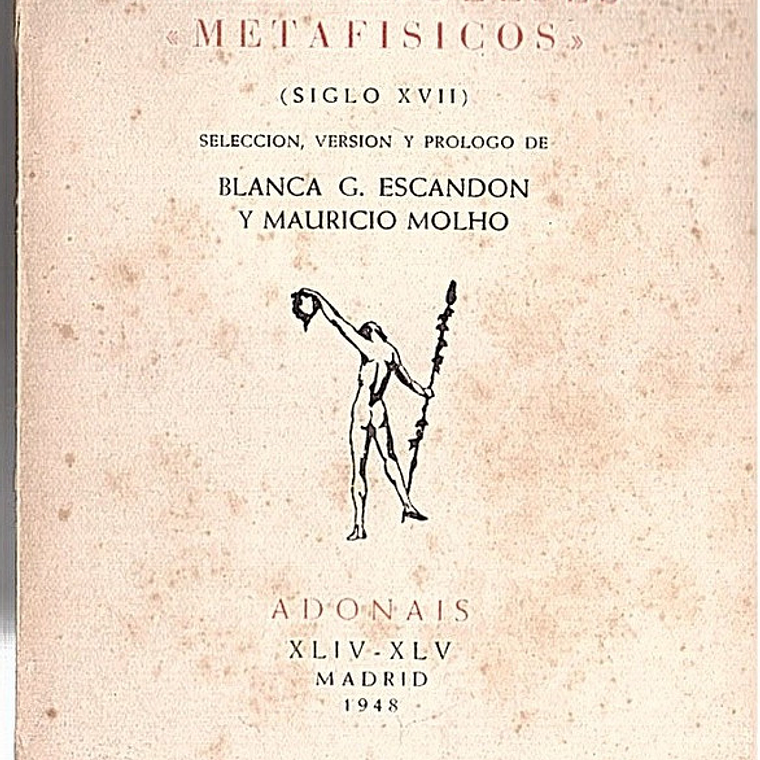 Poetas ingleses metafisicos (siglol7) 1